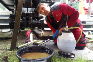 Posezónny servis PistenBully na Bielych Vodách