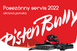 Posezónny servis PistenBully 2022
