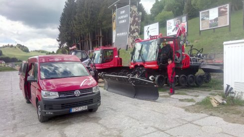 Kolegovia Robo a Ivan dorazili na Donovaly vykonať posezónku.