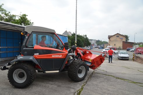 Vyložený Metrac jazdí svoje prvé kilometre.