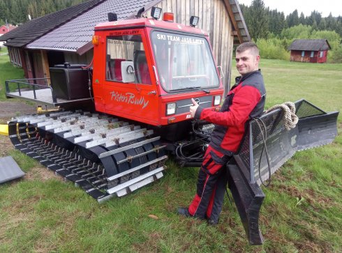 Posezónny servis PistenBully u zákazníka SKI TEAM JASE LÁTKY