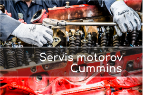 Servis motorov Cummins